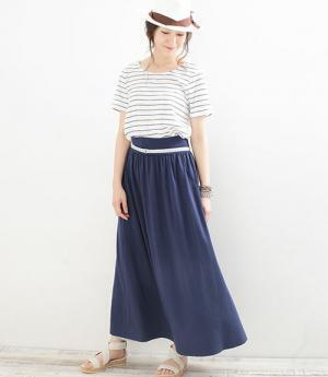 2015年夏の旅行ファッションはこれ！今年風に「マキシスカート」を着こなす方法