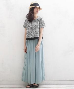 2015年夏の旅行ファッションはこれ！今年風に「マキシスカート」を着こなす方法