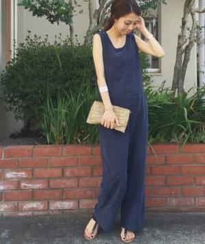 夏にぴったり「オールインワン」の休日コーデ！雰囲気をかえて楽しむコツって？