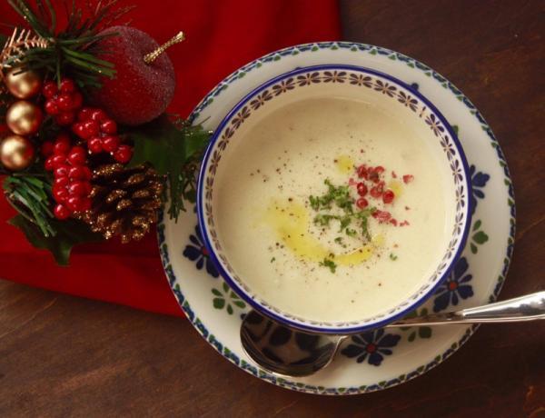 美腸・ダイエットに◎！もち麦と長芋のトロトロポタージュスープ