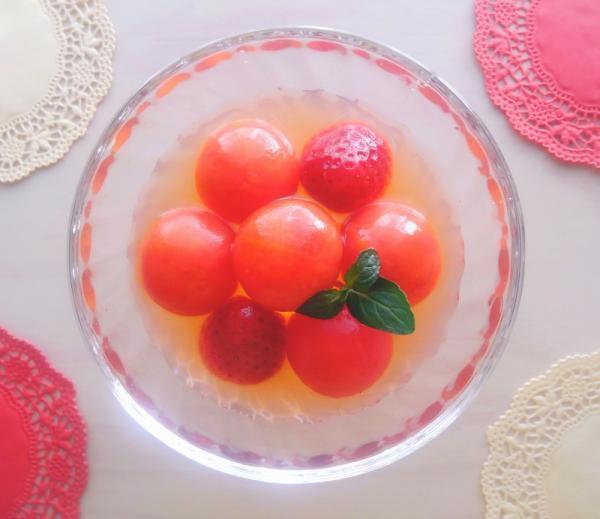 女子限定3stepレシピ！トマトのアンチエイジングスイーツ