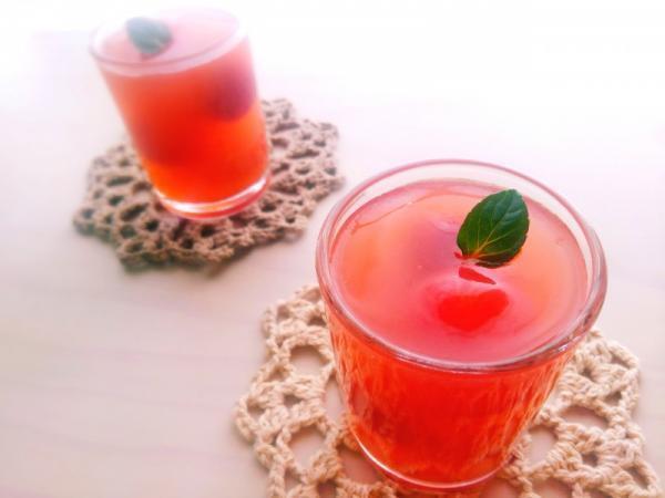 女子限定3stepレシピ！トマトのアンチエイジングスイーツ