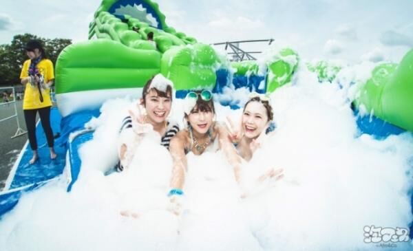 「泡フェスTOKYO2016」が新豊洲で9月24、25日に開催！音楽と泡にまみれる2日間