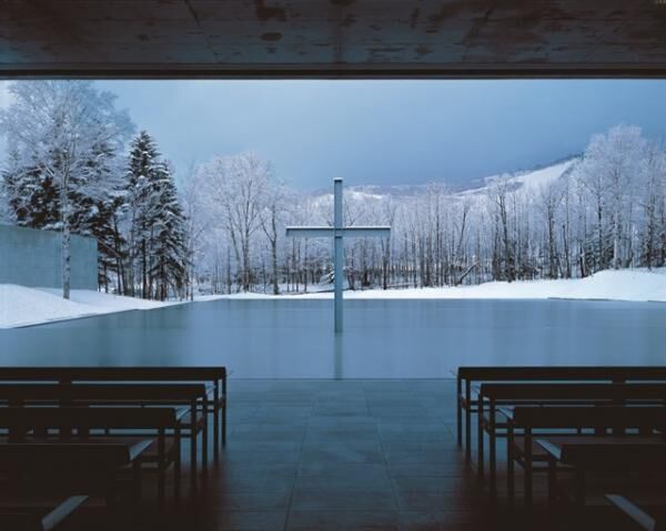 水の教会，1988年，北海道
