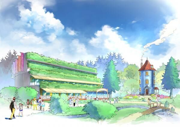 ムーミンの世界を体験できるテーマパーク「メッツァ」が2018年秋、埼玉にオープン！