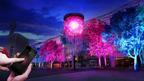 光と音の幻想的な空間が広がる！チームラボの「人と木々とクリスタル花火」が横浜で開催