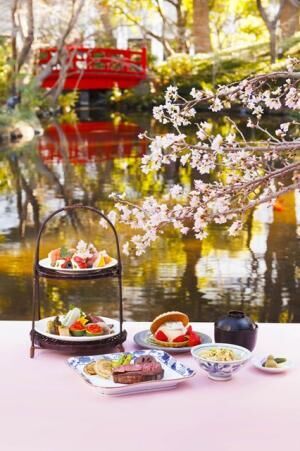 日本庭園の桜を愛でつつ召しあがれ！ホテルニューオータニに春爛漫レストランメニュー登場