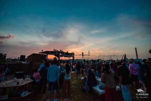 夢の島マリーナで、Sunset The MARINA開催！海辺でサンセットと音楽を楽しもう