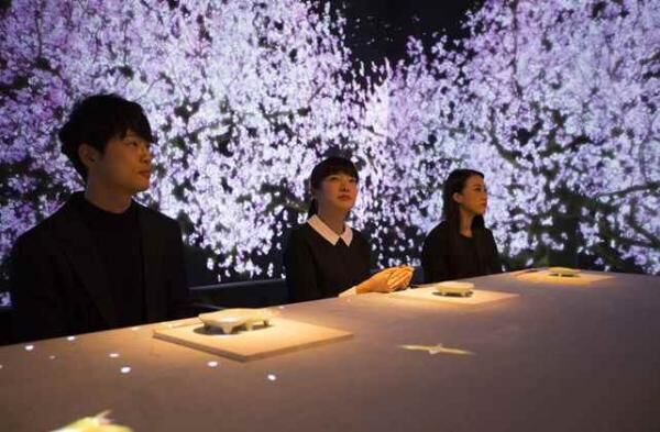 「佐賀牛restaurant SAGAYA」にチームラボのデジタルアート空間が誕生！
