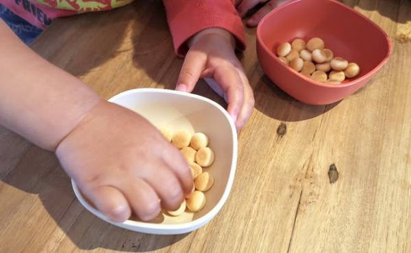 【100均】子どもの食事用にバンブーファイバー素材の食器が超優秀！