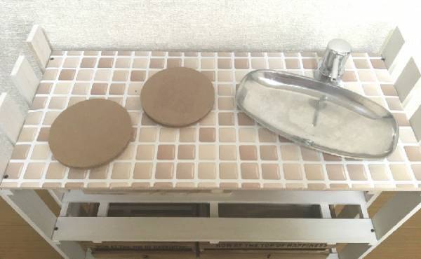 100均DIY！Seriaのアイテムでおもちゃキッチンを作ってみた★