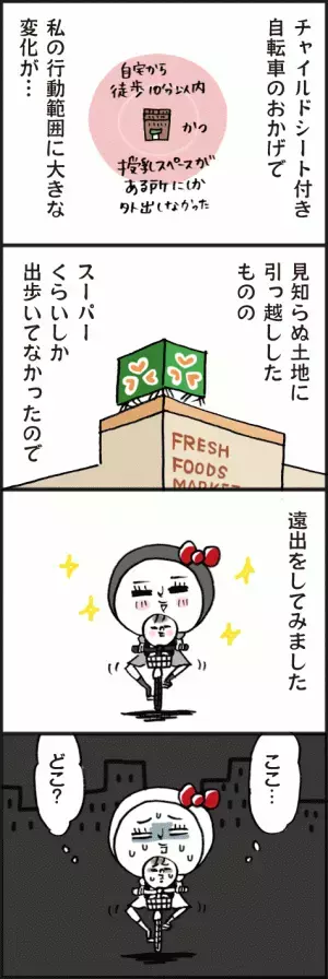 「自転車での遠出で体験した恐怖」脱力系ゆる育児日記第275話