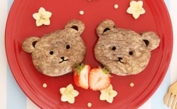 子どもが喜ぶ！簡単！ココア色のくまフレンチトースト【管理栄養士監修】