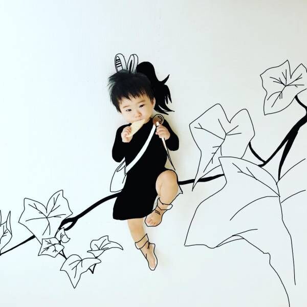 あの名作と赤ちゃんがコラボ Yotaさんの落書きアートがスゴイ 19年5月30日 ウーマンエキサイト