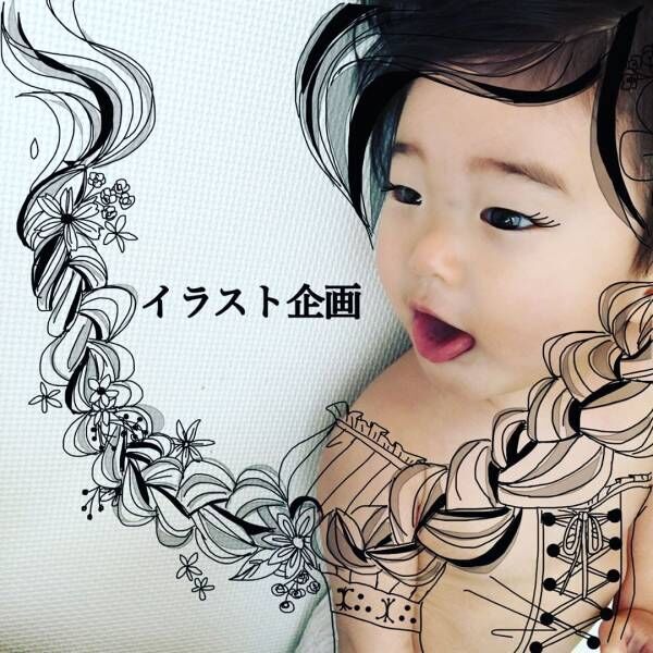 ディズニー 赤ちゃんがかわいい Yotaさんの落書きアートがスゴイ 19年5月31日 ウーマンエキサイト