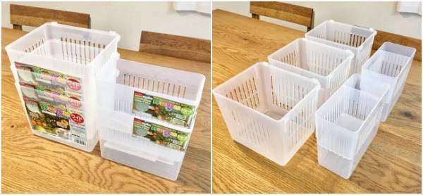【100均】「野菜収納ボックス」で野菜室をスッキリ整頓【冷蔵庫収納】