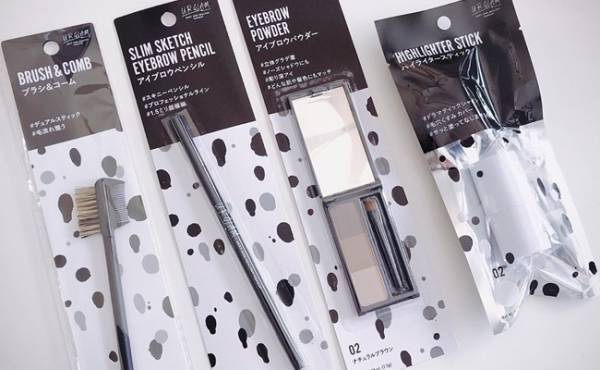ダイソー「UR GLAM」とKATEのアイブロウ、本当に使えたのは？