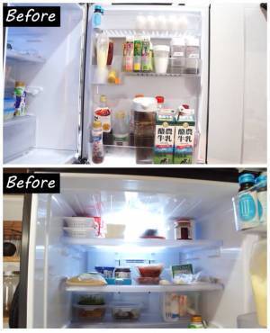 【100均】簡単「カゴ収納」で見た目よし使い勝手よし！【冷蔵庫収納】