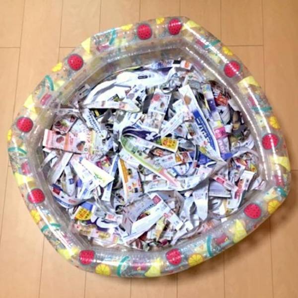 【3COINS】室内遊びにも！ 激安ビニールプールが大活躍！