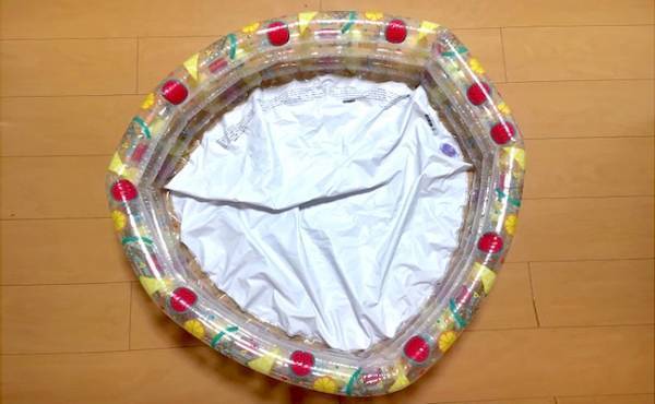 【3COINS】室内遊びにも！ 激安ビニールプールが大活躍！
