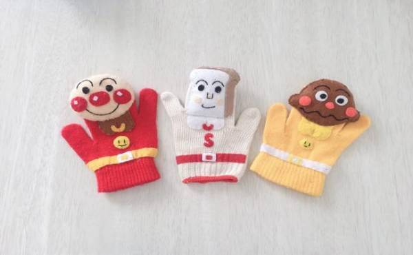 【100均】子どもが喜ぶ♪軍手で簡単「アンパンマンパペット」の作り方