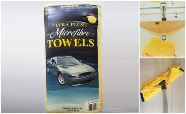 掃除に超便利！コストコ「マイクロファイバータオル」がすごい！