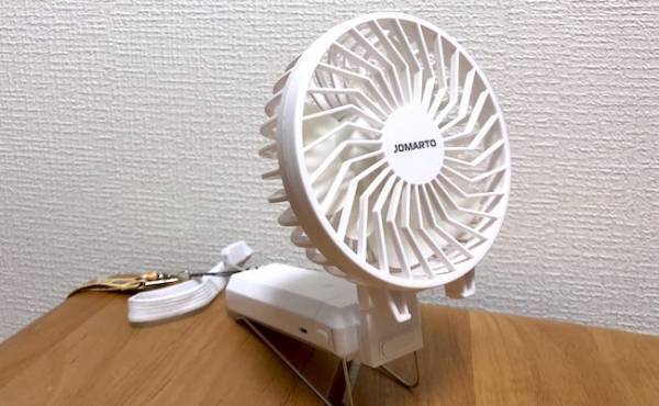 夏の熱中症対策に買ってよかった！モバイルバッテリー内蔵ハンディファン