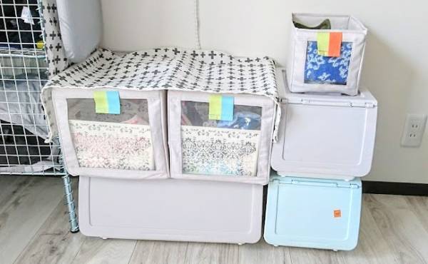 赤ちゃん期からずっと使える！ ニトリの収納ケースが優秀すぎる！