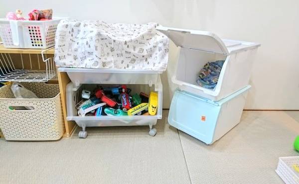 赤ちゃん期からずっと使える！ ニトリの収納ケースが優秀すぎる！