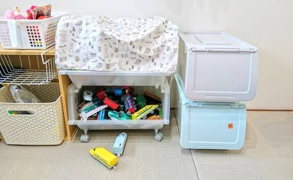赤ちゃん期からずっと使える！ ニトリの収納ケースが優秀すぎる！