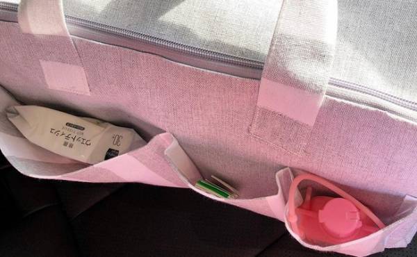 【ダイソー】ピクニックバッグがおむつ収納に便利すぎる！