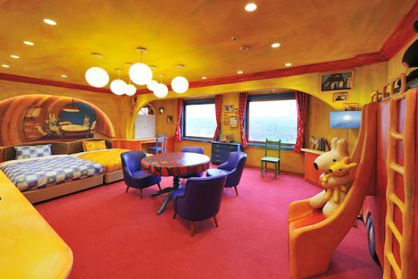 一歩入ったら絵本の世界♡可愛すぎるリサとガスパールルームに泊まりたい