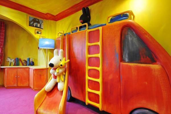 一歩入ったら絵本の世界♡可愛すぎるリサとガスパールルームに泊まりたい