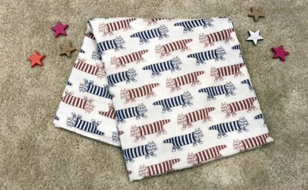 【ユニクロ新作】売り切れ必至！北欧リサラーソンのおくるみがおしゃれ！