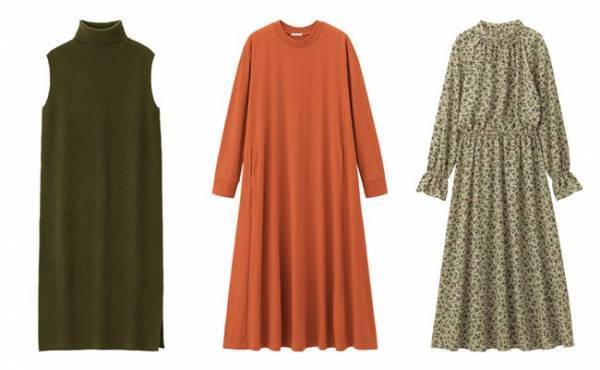 【GU新作】秋冬はワンピが大当たり！3000円以下の注目ワンピ5選