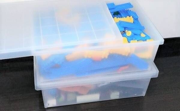 無印良品「ポリプロピレンキャリーボックス・大」