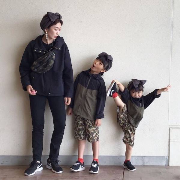 【GU新作】秋の本命アウター「マウンテンパーカ」で親子リンクコーデ