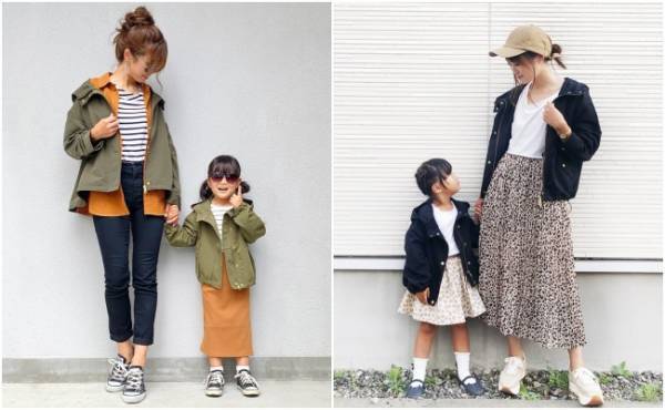 【GU新作】秋の本命アウター「マウンテンパーカ」で親子リンクコーデ