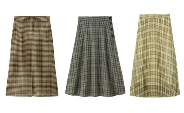 【GU新作】秋冬マストバイな「1990円チェックスカート」3選