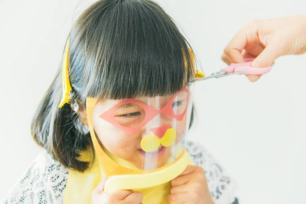 ヘアカットがラクに！キュートな「変身カットマスク」の限定セットが登場【ラクに楽しく♪特集】