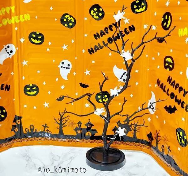 【セリア】モノトーンがいい感じ！ハロウィーンの新作アイテム3選