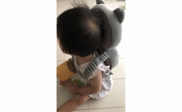 可愛いだけじゃない！ニトリのヘッドガードクッションがごっつん防止に◎