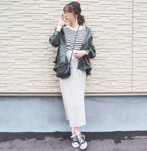 ユニGUヘビロテ！妊娠中もおしゃかわいいomiのプチプラファッション
