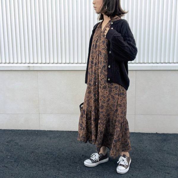 【GU新作】驚愕かわいい！ケーブルコクーンカーディガン最旬コーデ4選