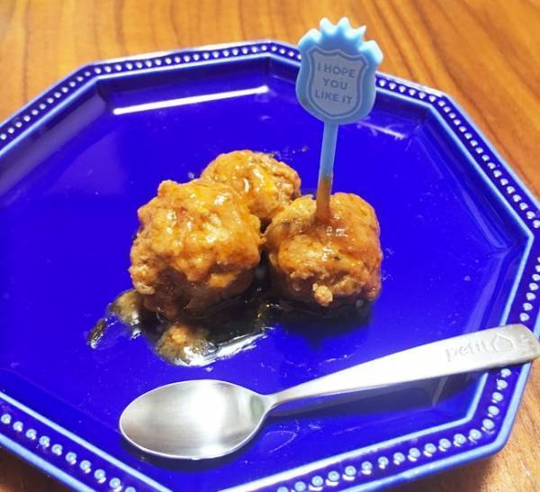 切って混ぜて煮るだけ！秋の味覚の簡単ミートボール【管理栄養士監修】