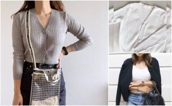 fifthのリブニットカーデが高見えで万能すぎ！スタイルアップ効果も◎