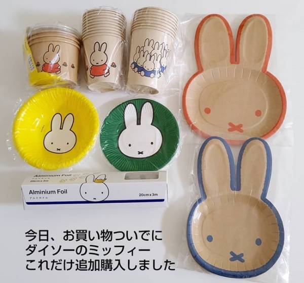 【ダイソー】ミッフィーとのコラボグッズがかわいすぎて震える！