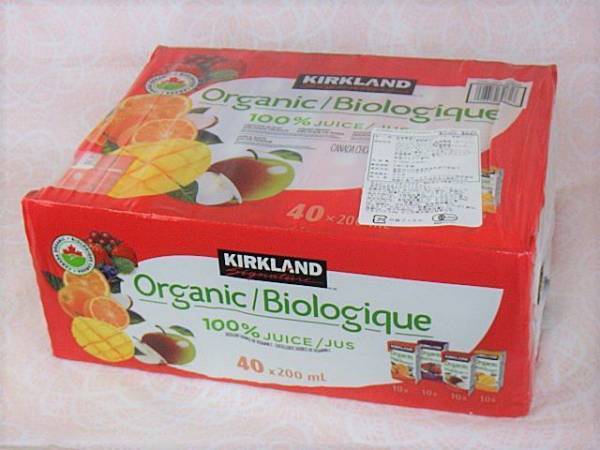 40本でこの価格？！コストコのコスパ最高「オーガニックジュース」