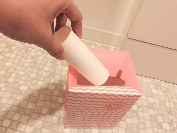 【100均】生理の時に◎使い捨てサニタリーボックスがかわいくて便利！