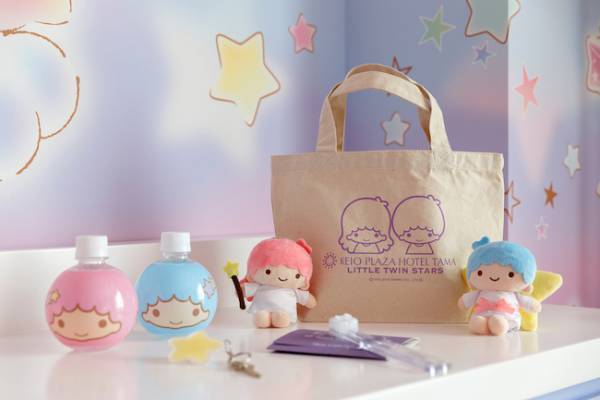 どこに泊まる？ハローキティ、マイメロディ、リトルツインスターズルーム